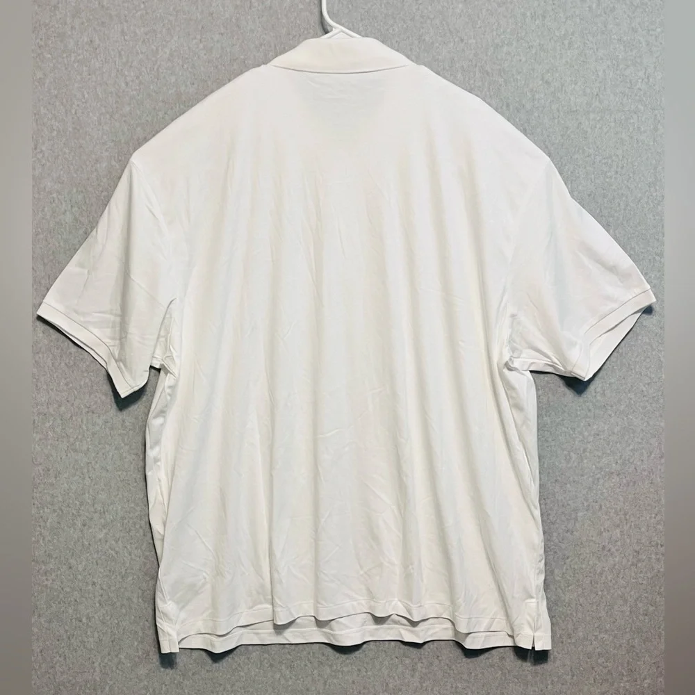 Polo Ralph Lauren Mens 4XB Classic Fit Short Sleeve Soft Touch Polo Shirt White